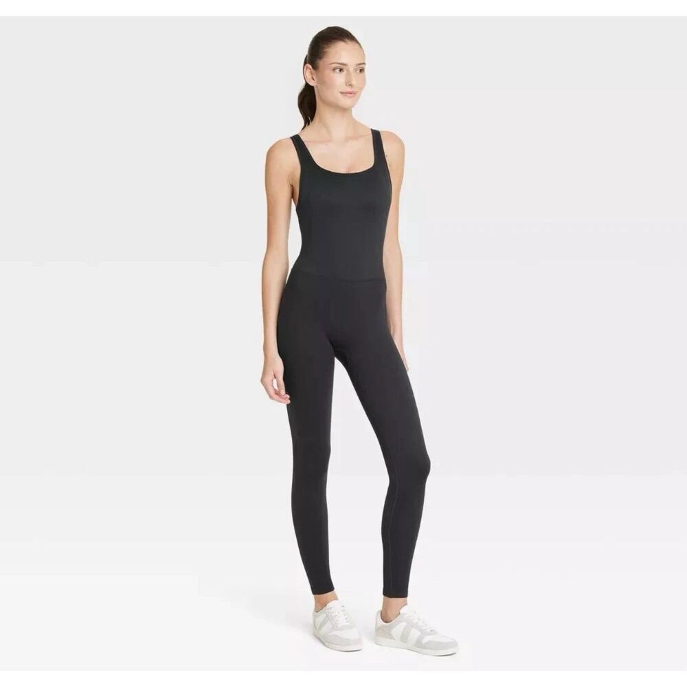 Women's Seamless Active Bodysuit All In Motion NWT XS yoga gym streetwear
